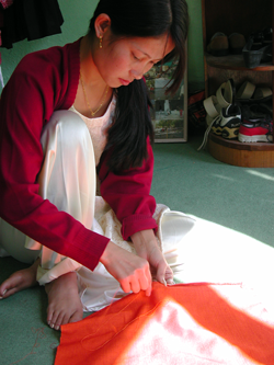 pashmina pashmina fabrication a la main